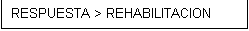 Cuadro de texto: RESPUESTA > REHABILITACION”></p>
<p><strong><br />     3. Acciones inmediatas. </strong></p>
<p><strong>3.1.</strong> Víctimas. Organización del rescate, traslado, atención, derivación, identificación, etc.. </p>
<p><strong>3.2.</strong> Seguridad. Proporcionar la seguridad adecuada para garantizar, los bienes del estado y la propiedad privada. </p>
<p><strong>3.3.</strong> Otros servicios. Apuntalamiento, voladuras, movimiento de escombros, lucha contra: Incendios, derrames químicos, productos tóxicos, gases explosivos, etc. </p>
<p><strong>3.4.</strong> Evaluaciones inmediatas. Determinar la cantidad real de población afectada y la necesidad de proporcionar los medios de transporte y alojamiento: </p>
<p>•  Cantidad de personas en condiciones de autoevacuaci¢n a lugares privados. </p>
<p>•  Cantidad de personas en condiciones de autoevacuaci¢n a lugares públicos. </p>
<p>•  Cantidad de personas a las que se debe proporcionar transporte a lugares privados. </p>
<p>•  Cantidad de personas a las que se debe proporcionar transporte a lugares públicos. </p>
<p>•  Determinar quiénes estar n en condiciones de concurrir a sus ocupaciones habituales. </p>
<p>•  Cantidad de afectados que pueden colaborar en tareas de reacondicionamiento. </p>
<p><strong>3.5. </strong>Otras evaluaciones. </p>
<p>•  Organismos públicos afectados: Tipo de daños, perdidas, etc. </p>
<p>•  Establecimientos industriales: Tipo de daños, perdidas, etc. </p>
<p>•  Otras actividades afectadas: Tipo de daños, perdidas, etc. </p>
<p>•  Condiciones sanitarias previas, actuales, y su probable evolución. </p>
<p>•  Condiciones de seguridad general. </p>
<p>•  Ausentismo escolar y laboral, motivos. </p>
<p>•  Mano de obra disponible. </p>
<p>•  Lugares aptos para alojamiento. </p>
<p>•  Provisión de agua potable </p>
<p>•  Lugares aptos para procesar alimentos. </p>
<p>•  Lugares aptos para atención sanitaria. </p>
<p>•  Disponibilidad de alimentos para niños y adultos. </p>
<p>•  Disponibilidad de abrigo, (ropa, frazadas, calzado, etc.). </p>
<p>n) Todo otro factor que incida en el bienestar y seguridad de la población. </p>
<p align=