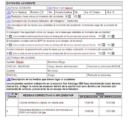 Riesgos de Trabajo