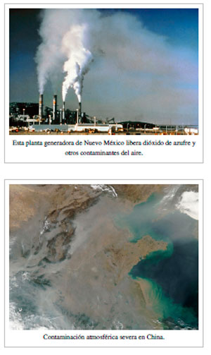 Efluentes gaseosos