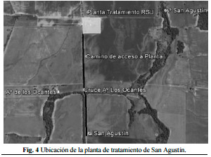 : Unidades geomorfológicas en zona de San Agustín.