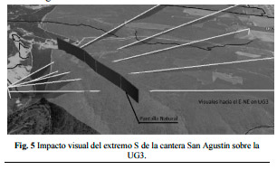 : Unidades geomorfológicas en zona de San Agustín.