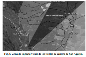 : Unidades geomorfológicas en zona de San Agustín.